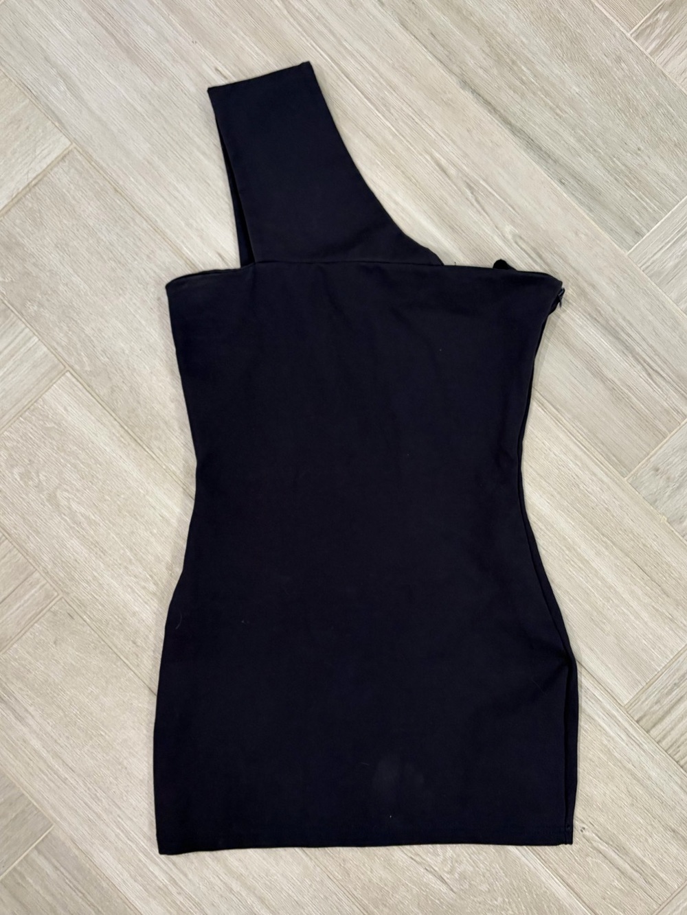 Superdown Rockie Navy Blue One-Shoulder Women's Bodycon Mini Dress XS